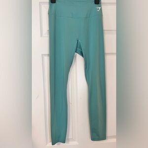 Gym Shark Butter Soft Legging Color Teal Size Small Stretchy Material